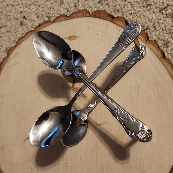 Lefard Stainless Steel Spoon Design Napkin Holder - Picture 3 of 10